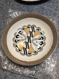 Brenda Charlie Collection Native American Indian Dish Set Acoma NM Southwest