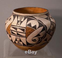 C1940 Exceptional Acoma Olla Native American Indian Art Pottery