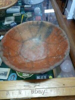 Caddo Bowl Native American Pottery. Polychrome