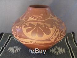 Carmelita Dunlap Native American Pottery Olla, San Ildefonso