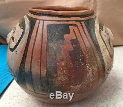 Casas Grandes Polychrome PreHistoric PreColumbian Arizona Effigy Pottery Bowl