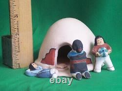 Cochiti Storyteller With Horno Oven by The Late Josie Hand Irresistible