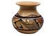 Dee Setalla, Hopi Hand Coiled Pottery, Jar, 6'' x 6 3/8'