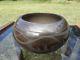 ERIK FENDER SAN ILDEFONSO PUEBLO POTTERY THAN TSIDEH SUNBIRD brown bowl pot