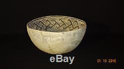 Excellent Old Pueblo Indian Pottery Bowl