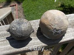 Early Prehistoric INDIAN Pottery Clay POTS Found in North WEST IOWA in the 1970s
