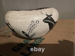 Emma Lewis native american pottery acoma