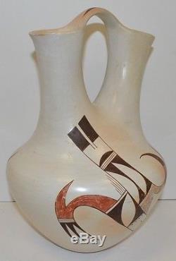 Extra Large Joy Navasie (FrogWoman) Native American Hopi Wedding Vase