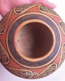 Fannie Nampeyo Signed Hopi Pottery Seed Jar American Indian Pot