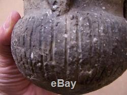 Fine Authentic Kent Incised Mississippian Pottery Jar From St. Francis Co Ark