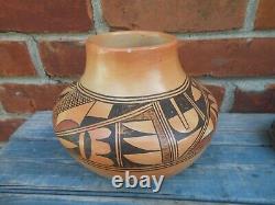 Fine Hopi Native American Polychrome Pot By Lorna Lomakema (B. 1930)