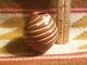 Fine Santa Clara Pueblo Carved Red Coil Spiral Pottery Mini Urn Denise Chavarria