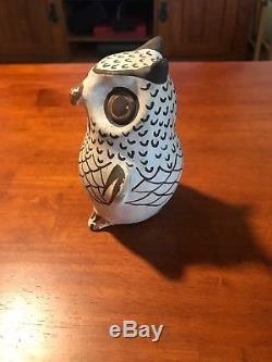 Frances P. Torivio Acoma N. M. Native American Pottery Owl Very Unique