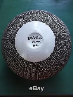 Frederica V. Antonio Acoma Pottery Original Native American Art