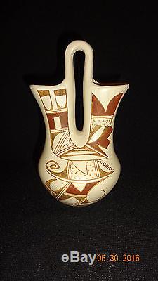 Great Old Hopi Indian Pottery Joy Navasie Frog Woman