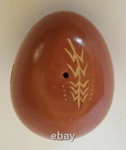 Glendora Fragua Miniature Native American Sgraffito Pottery Signed