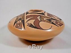 Gorgeous Hopi Indian Pottery Jar By Award Winning Artist White Swann