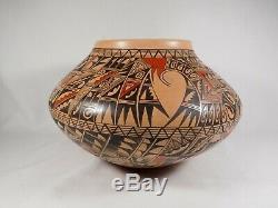 Gorgeous, Quite Large Hopi Indian Pottery Jar By Antoinette Silas Honie