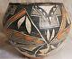 Great Large Antique SW Native American Acoma Pueblo Olla Decorated Pot 9 Dia