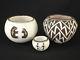 Group of 3 Acoma pottery jars, Native American Indian