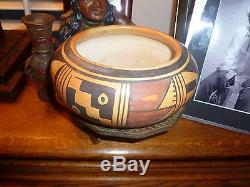 Historichopi Bowl Created And Signed By Famous Potter Fannie Nampeyo