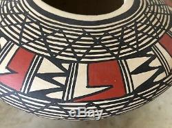 Handmade Native American Pottery Vase By Venora Silas Hopi Pueblo Pot