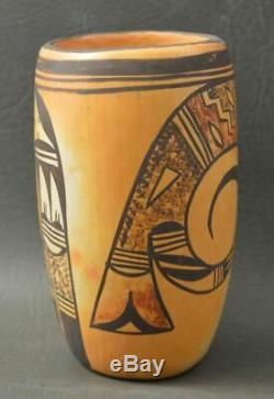 Hopi Indian Pottery Cylinder