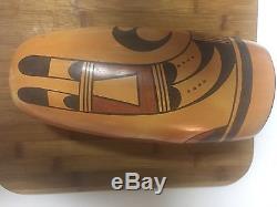 Hopi Native American Tulip Vase Beauty 1920s Cylinder Pottery