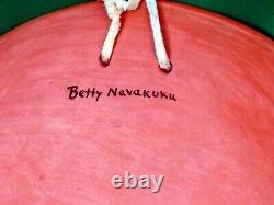 Hopi Polychrome Plate by Betty Navakuku Fantastic