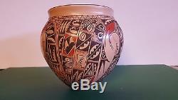 Hopi Pottery, Antoinette Honie Sikyatki Vase