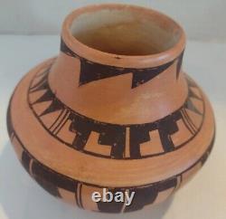 Hopi Pottery Jar Artist G. Setalla -Vintage Native American Hopi 1989 Pueblo AZ