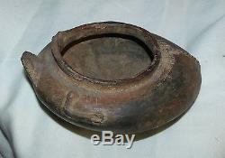Indian Artifacts Effigy Pottery Vessel