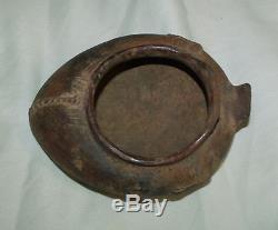 Indian Artifacts Effigy Pottery Vessel