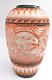 James Benally Navajo Native American Indian Large Carved Pottery Vase, Signed