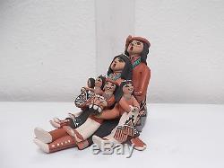 Jemez Pottery Native American Indian Pueblo Storyteller by Carol Lucero Gachupin