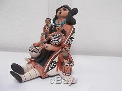 Jemez Pottery Native American Indian Pueblo Storyteller by Carol Lucero Gachupin
