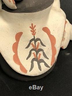 Jemez Pueblo Native American 5 Indian Pottery 4 Children Storyteller Signed Mar