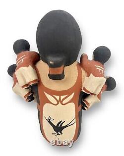 Jemez Pueblo Native American Polychrome Storyteller Pottery By Adrienne Shije