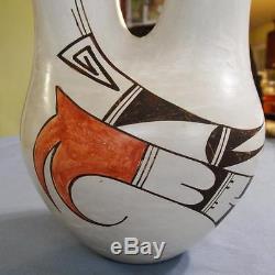 Joy Navasie 10 Hopi Wedding Vase, Native American Frog Woman Frogwoman 2