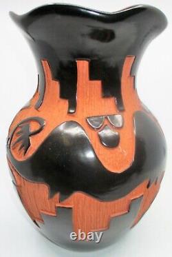 Kim Licheni Santa Clara Pueblo Pottery Native American Vase