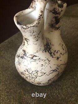 Kinlicheni Native American Navajo Etched Humming Bird horsehair Wedding Vase