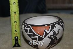 LUCY M LEWIS ACOMA POTTERY SIGNED NATIVE AMERICAN NEW MEXICO