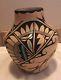 Large Hand Thrown Hand Built Signed Jemez Pottery Native American Indian Pueblo