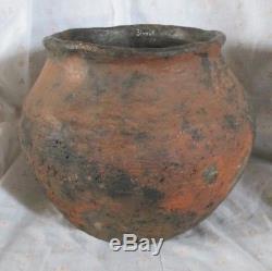 Large Prehistoric Southwest Native American Indian Artifact Pottery Jar Pot Olla
