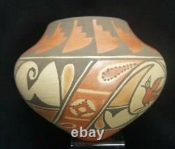 Large Zia Pottery LOIS MEDINA 8 x 6 1/2 Pot (1959-2006)