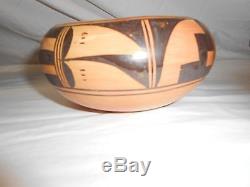 Laura Tomasie native American Bowl 3 1/4 Signed