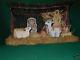 Lg. 10 Pc. Jemez Pottery Nativity Scene Caroline Sando