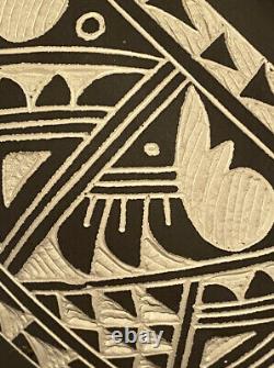 Lorianne & Cyrus Concho Lc/cc Acoma New Mexico Native American Ceramic Pot