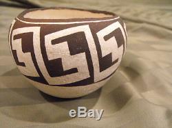 Lucy M. Lewis Acoma Native American Pottery Bowl