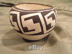 Lucy M. Lewis Acoma Native American Pottery Bowl